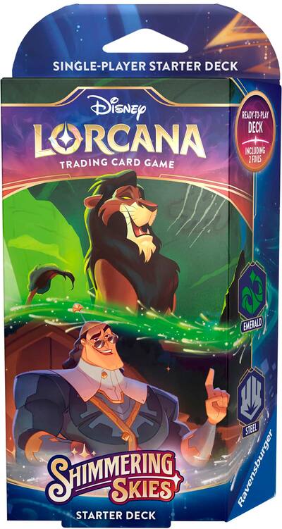 Disney Lorcana: Shimmering Skies Single Player Starter Deck Styles May Vary 11098452 - Best Buy Disney Lorcana: Shimmering Skies Single Player Starter Deck Styles May Vary 11098452 - Best Buy