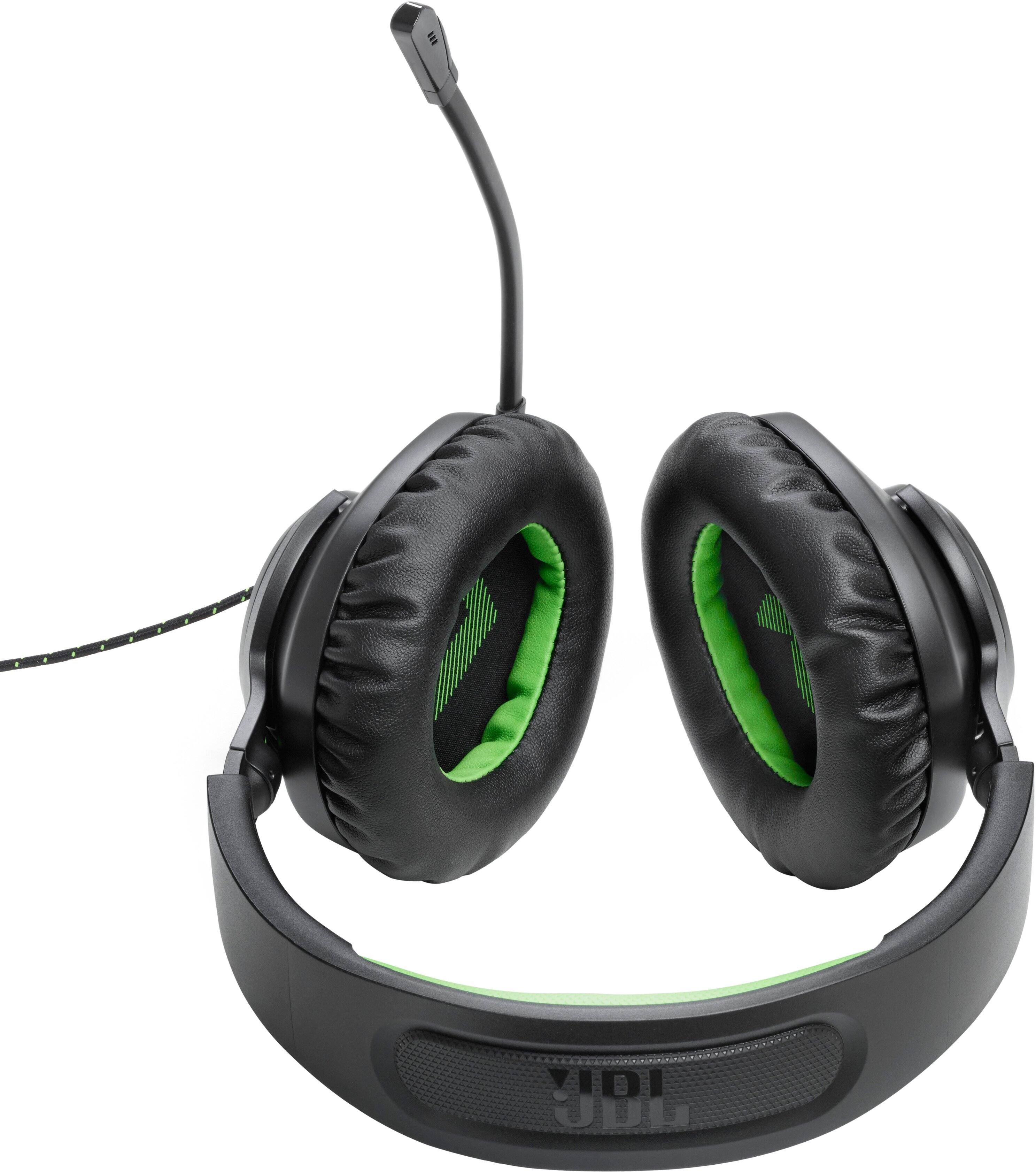 Alt View 15. JBL - Quantum 100X Wired Gaming Headset - Black.