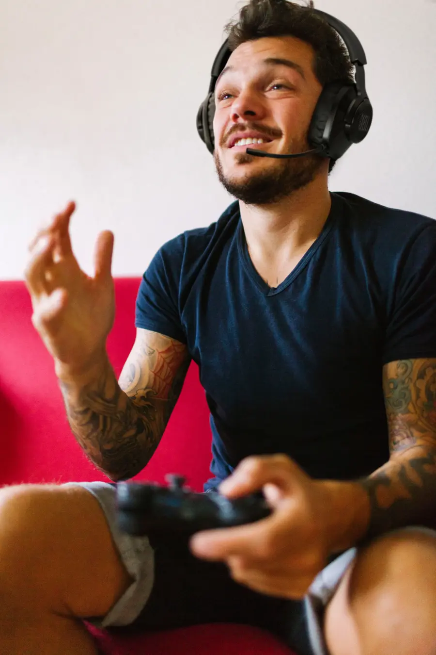 Alt View 18. JBL - Quantum 360X Wireless Gaming Headset - Black.