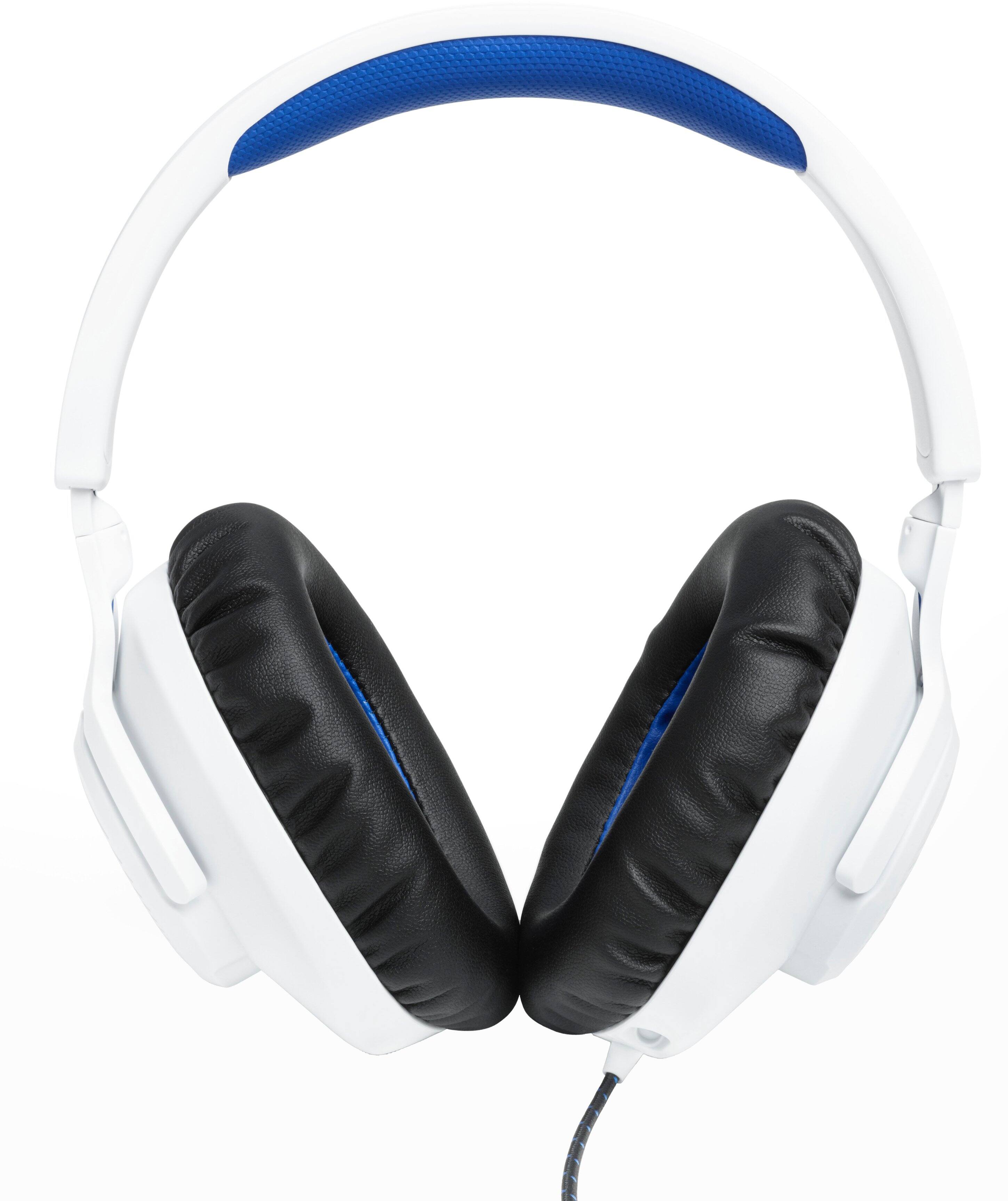 Alt View 12. JBL - Quantum 100P Wired Gaming Headset - White.