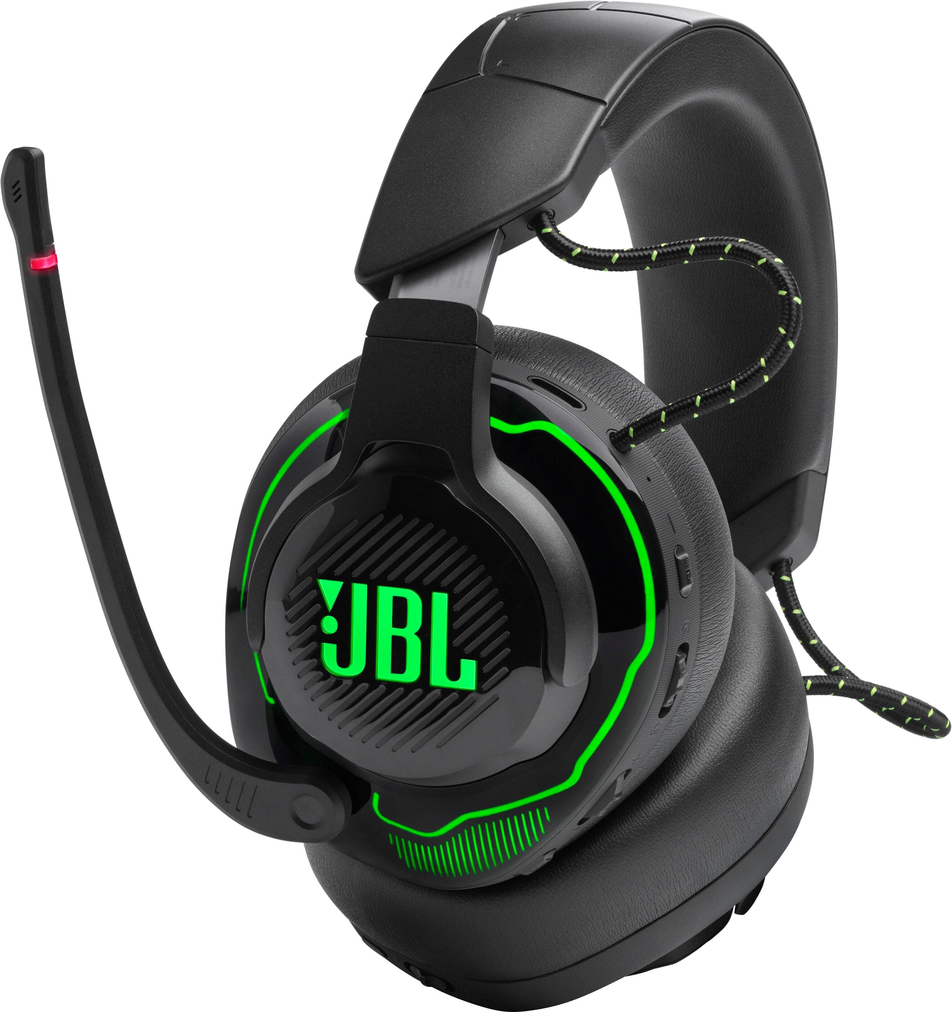 Left. JBL - Quantum 910X Wireless Gaming Headset - Black.