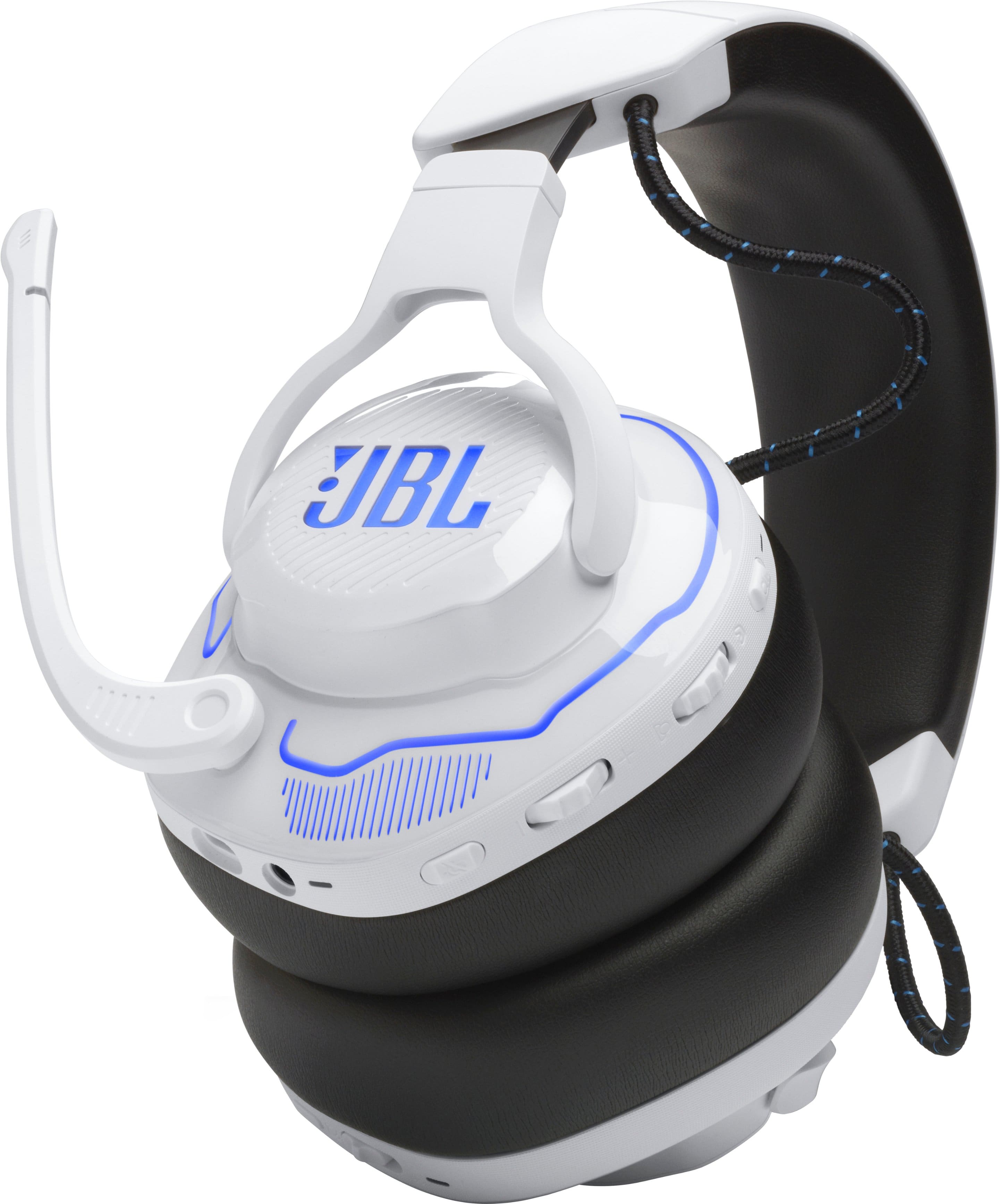 Alt View 11. JBL - Quantum 910P Wireless Gaming Headset - White.