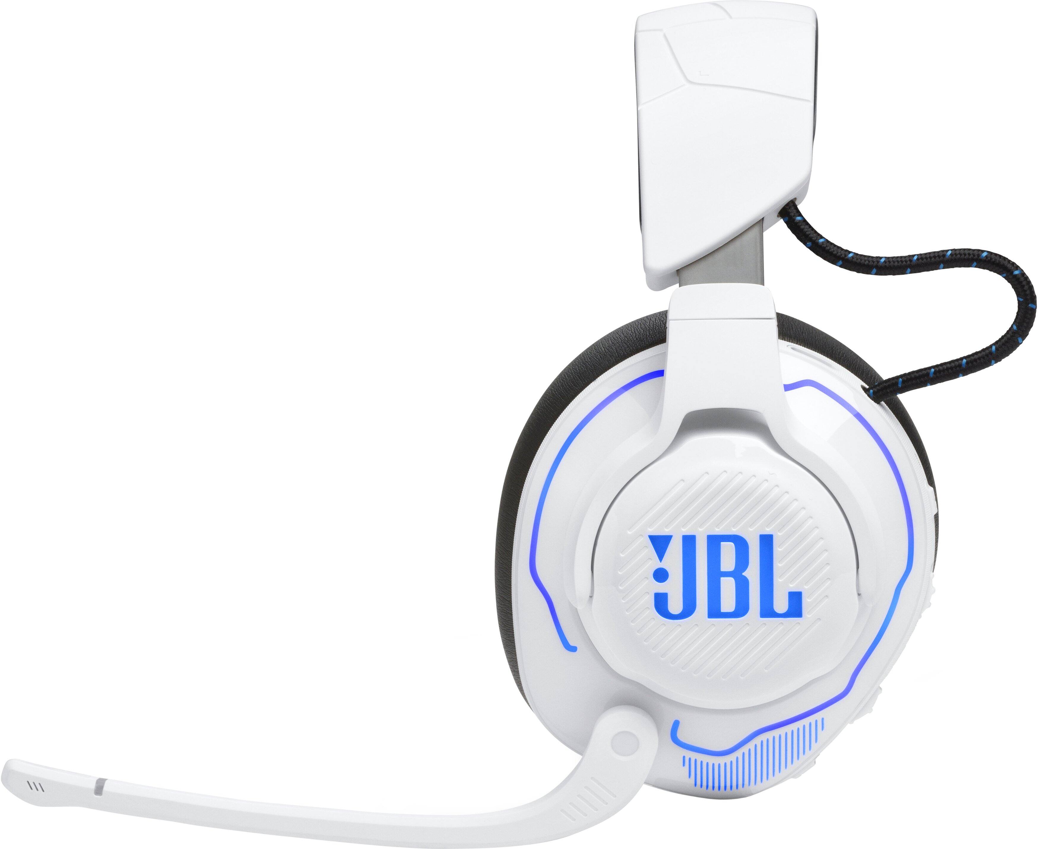 Alt View 14. JBL - Quantum 910P Wireless Gaming Headset - White.