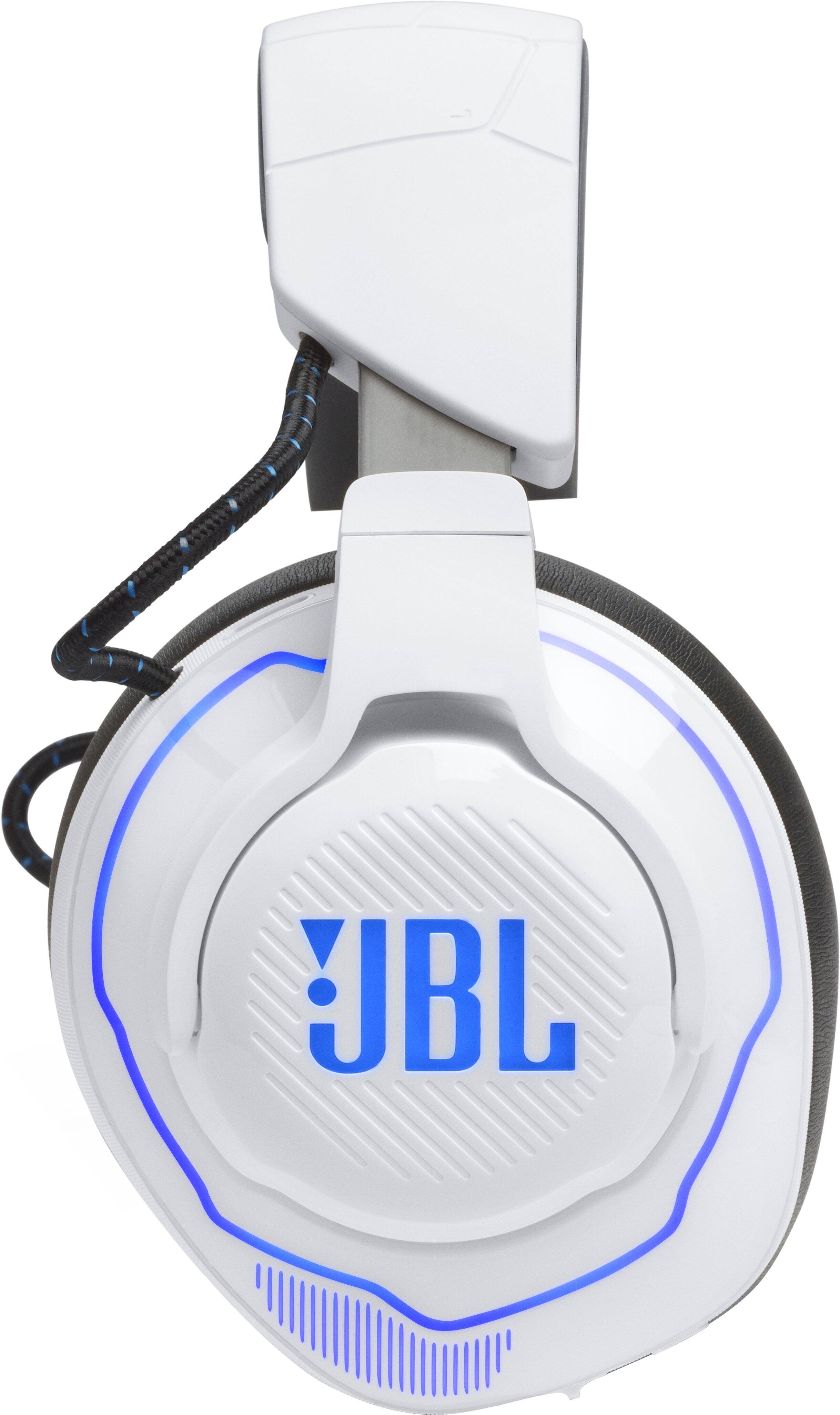 Alt View 15. JBL - Quantum 910P Wireless Gaming Headset - White.