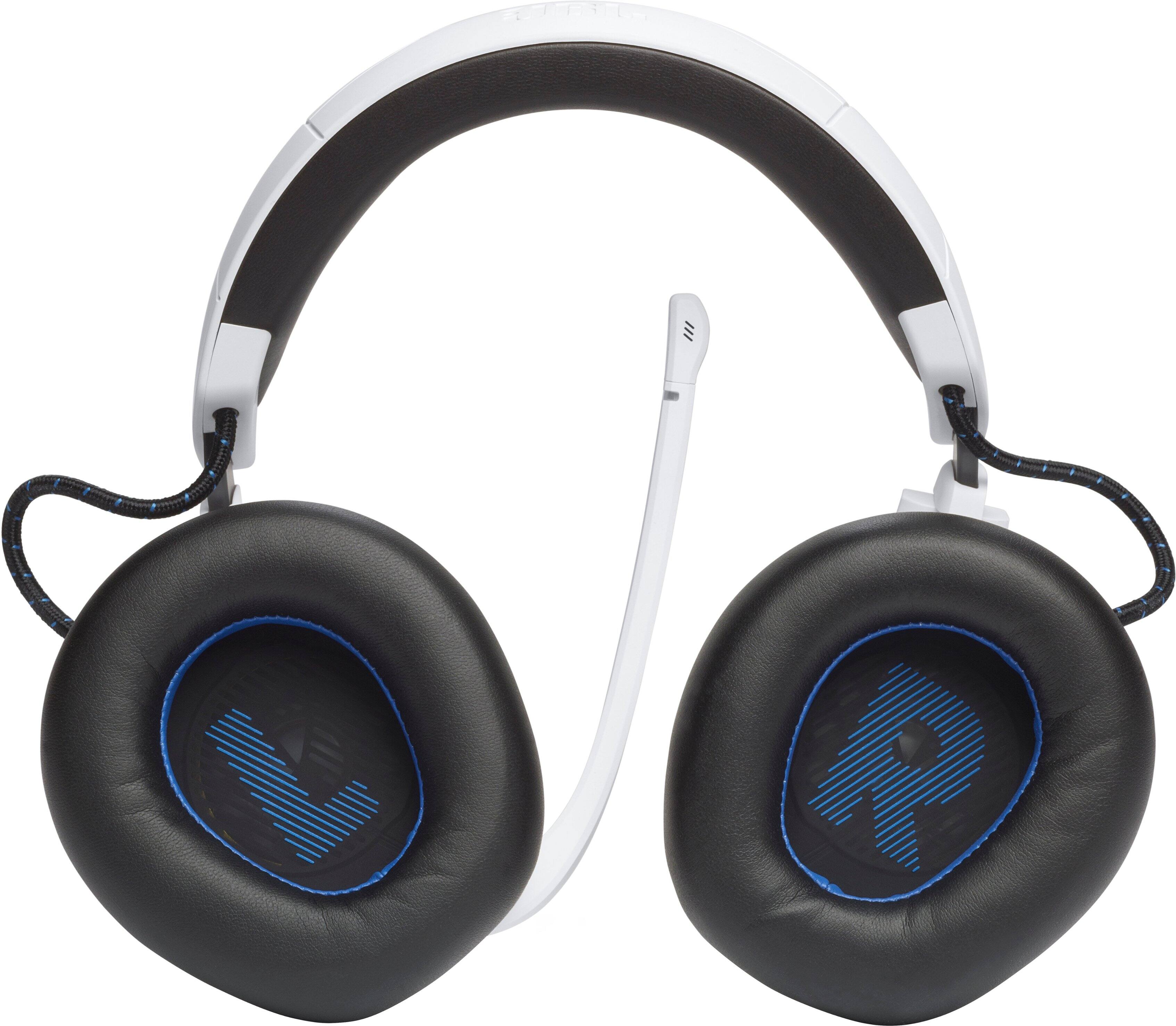 Alt View 16. JBL - Quantum 910P Wireless Gaming Headset - White.