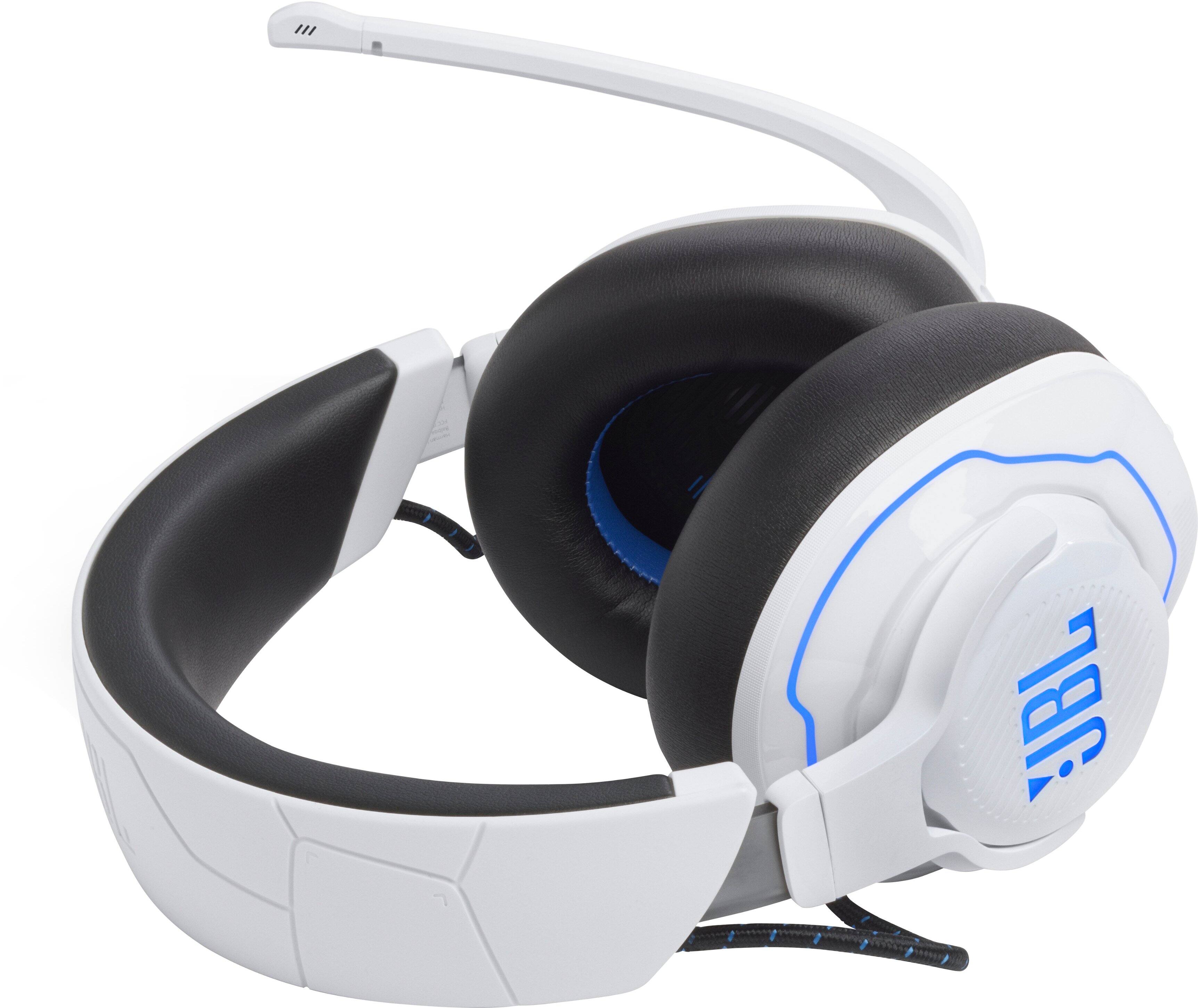 Alt View 18. JBL - Quantum 910P Wireless Gaming Headset - White.