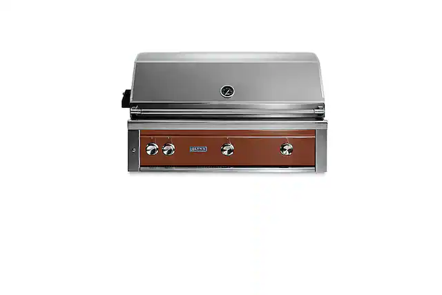 Angle. Viking - Professional 42-inch Built-In Gas Grill - Sierra.