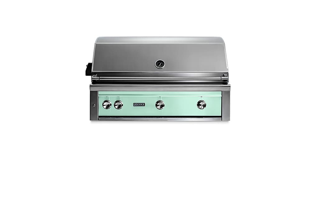 Angle. Viking - Professional 42-inch Built-In Gas Grill - Surf.