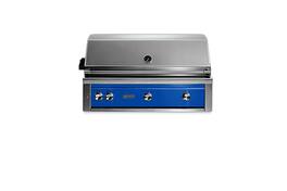 Viking - Professional 42-inch Built-In Gas Grill - Pacific Blue