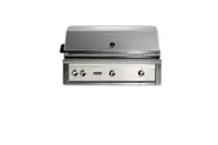 Angle. Viking - Professional 42-inch Built-In Gas Grill - Glacier.