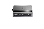 Angle. Viking - Professional 42-inch Built-In Gas Grill - Obsidian.