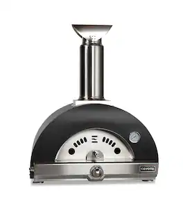 Coyote Outdoor Living - The Coyote OutdoorLiving Multi-Fuel 30" pizza oven - wood/NG - Matte Black