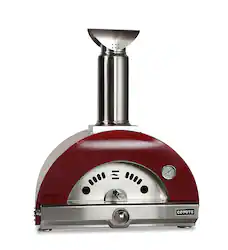 Coyote Outdoor Living - The Coyote OutdoorLiving Multi-Fuel 30" pizza oven - wood/NG - Red - Front_Zoom