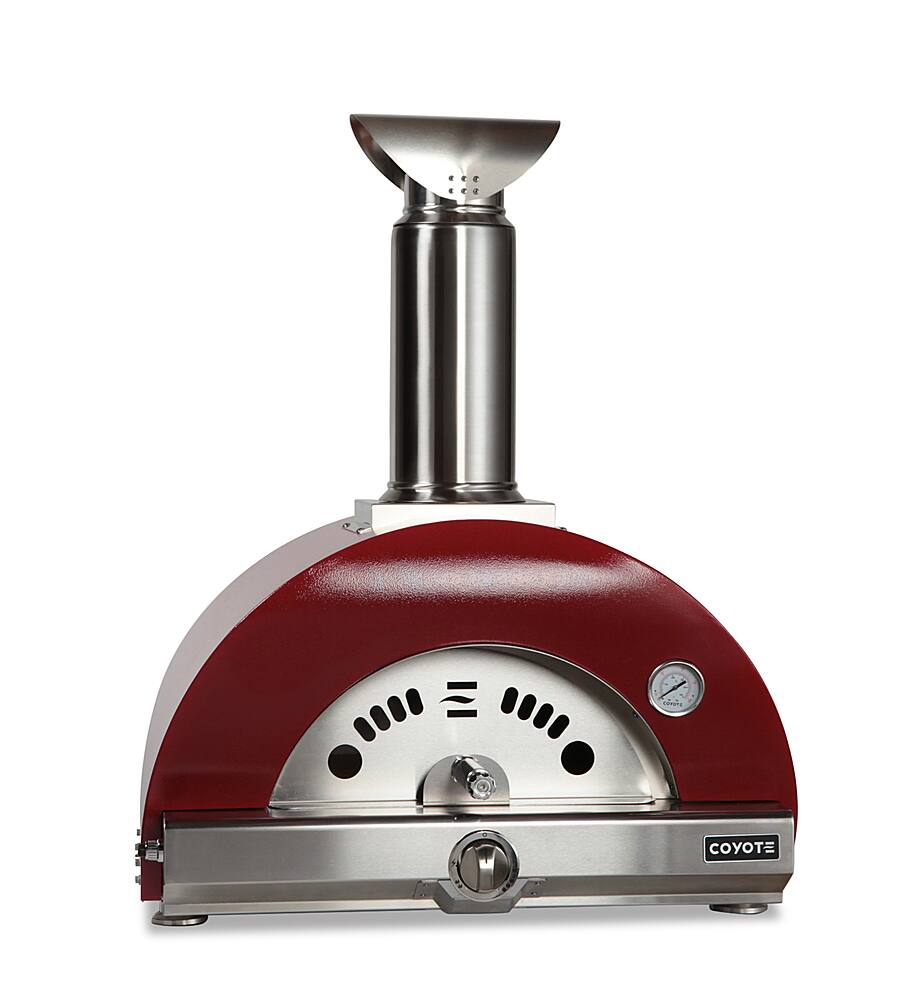 Coyote Outdoor Living - The Coyote OutdoorLiving Multi-Fuel 30" pizza oven - wood/NG - Red