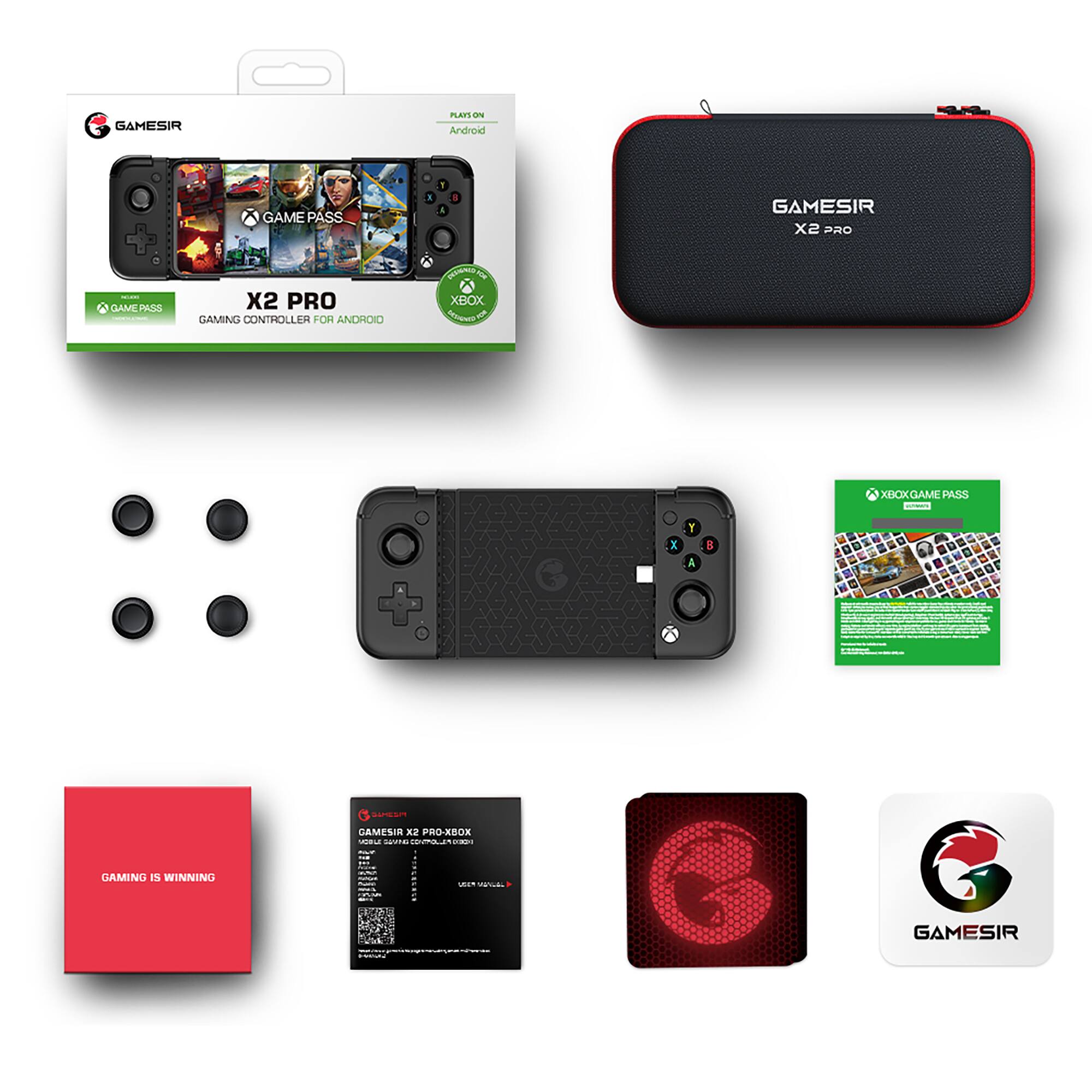 GameSir X2 Pro Mobile Gaming Controller for Android with Mappable Back Buttons & Passthrough Charging, Xbox Game Pass, Xcloud Black GameSir-X2 Pro-Xbox (BK) - Best Buy GameSir X2 Pro Mobile Gaming Controller for Android with Mappable Back Buttons & Passthrough Charging, Xbox Game Pass, Xcloud Black GameSir-X2 Pro-Xbox (BK) - Best Buy