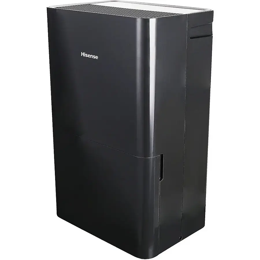 Alt View 25. Hisense - 50-pint Dehumidifier with Built-in Pump - Black.