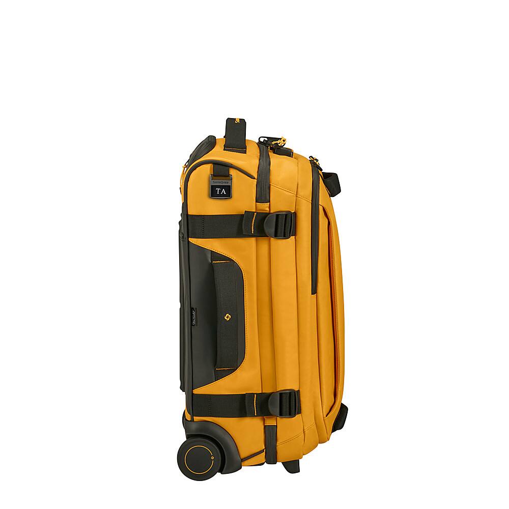 Left. Samsonite - Ecodiver 21" Expandable Tilt Carry-On Duffle - Yellow.