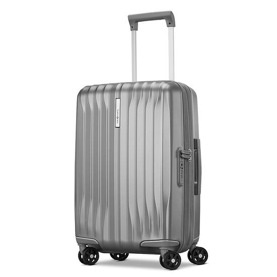 Samsonite UpLIFT HS 20 Expandable Carry on Spinner Suitcase Silver Shimmer 152029 5963 Best Buy