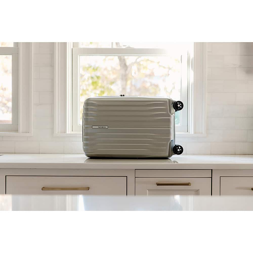 Alt View 20. Samsonite - UpLIFT HS 20" Expandable Carry on Spinner Suitcase - Silver Shimmer.