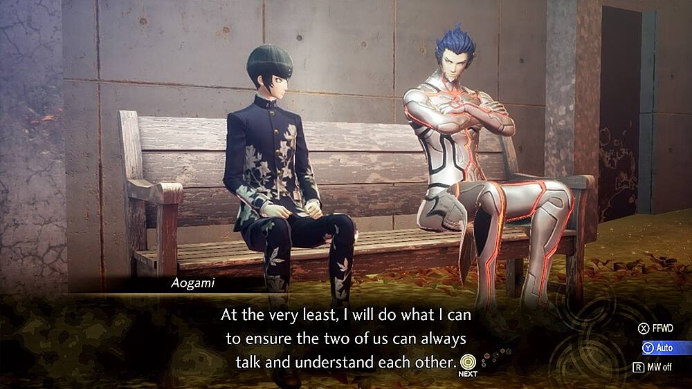 Aogami: At the very least, I will do what I can to ensure the two of us can always talk and understand each other.