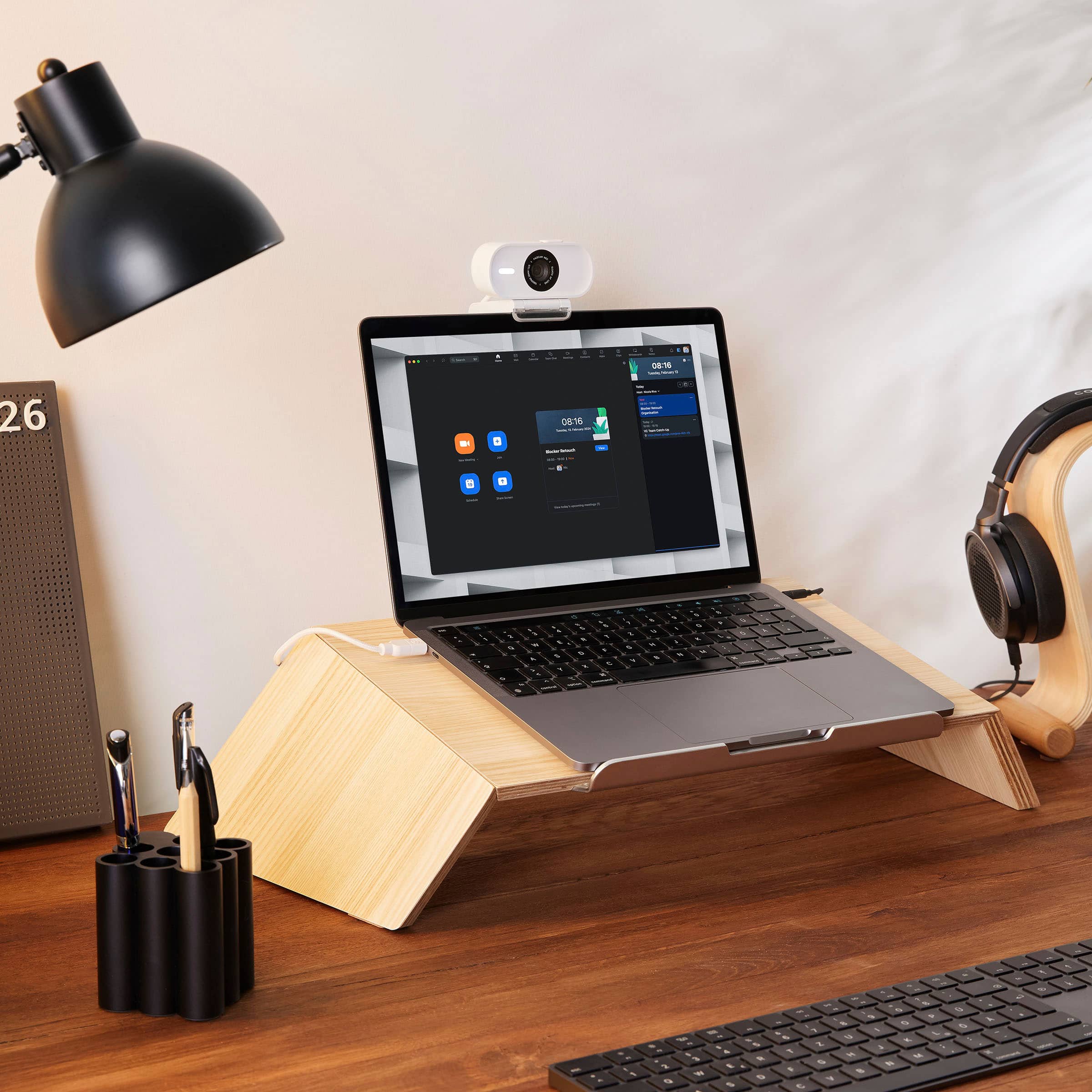 Alt View 16. Elgato - Facecam Neo 1080p60 Full HD Webcam for Video Conferencing, Gaming, and Streaming - White.