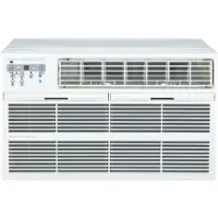 Arctic Wind - 12,000 BTU 550 sq ft. Through the Wall Air Conditioner with Supplemental Heat and Remote Control - White - Front_Zoom