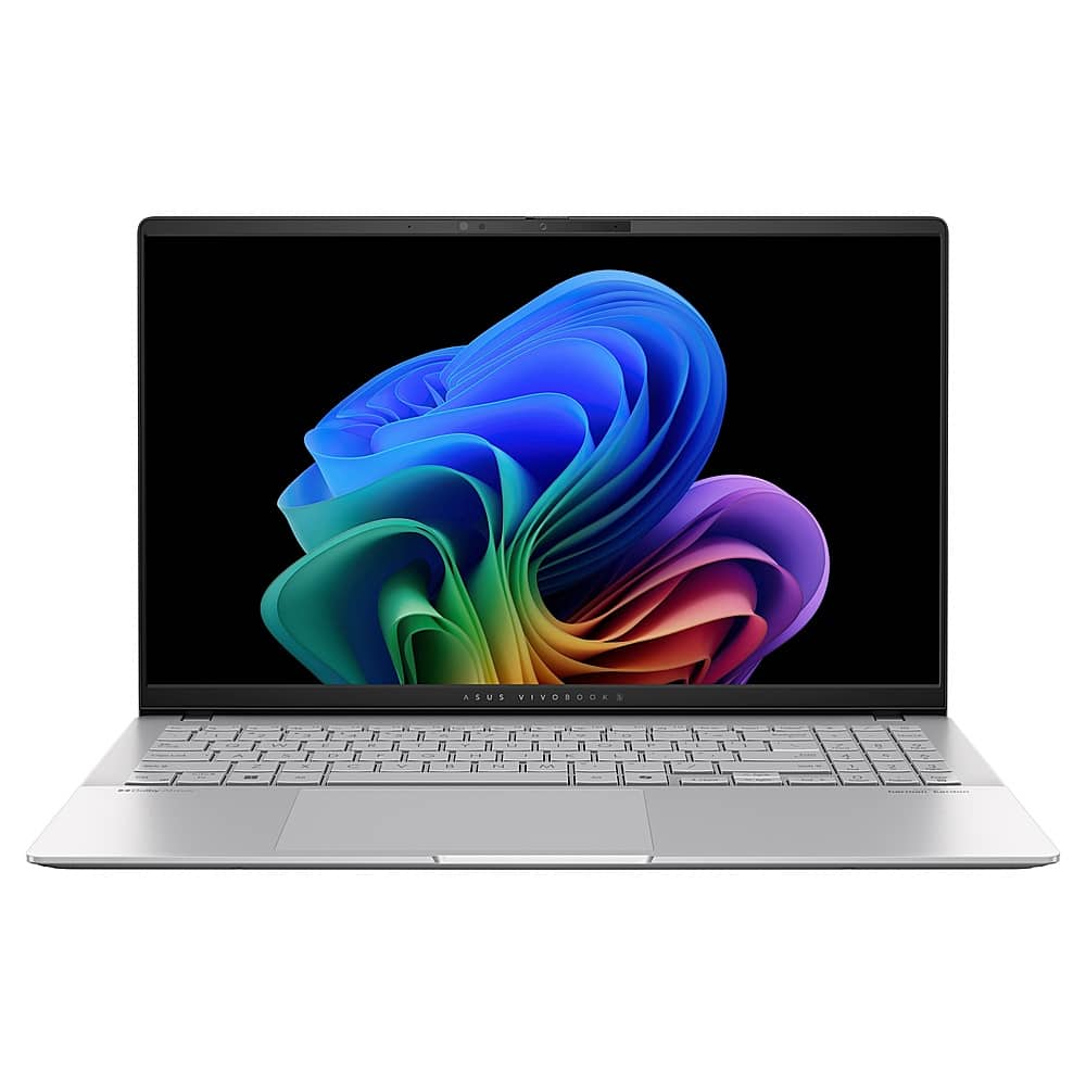 ASUS – Vivobook S 15 – Copilot+ PC 15.6″ OLED Laptop – Snapdragon X Elite – 16GB Memory – 1TB SSD – Cool Silver Sansujyuku sansujyuku.com