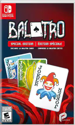 Nintendo Switch - Balltro Special Edition - Includes 10 Balltro cards for everyone (10+ years old) and 10+ PlayStack cards for adults. - E10+ (Everyone 10+)