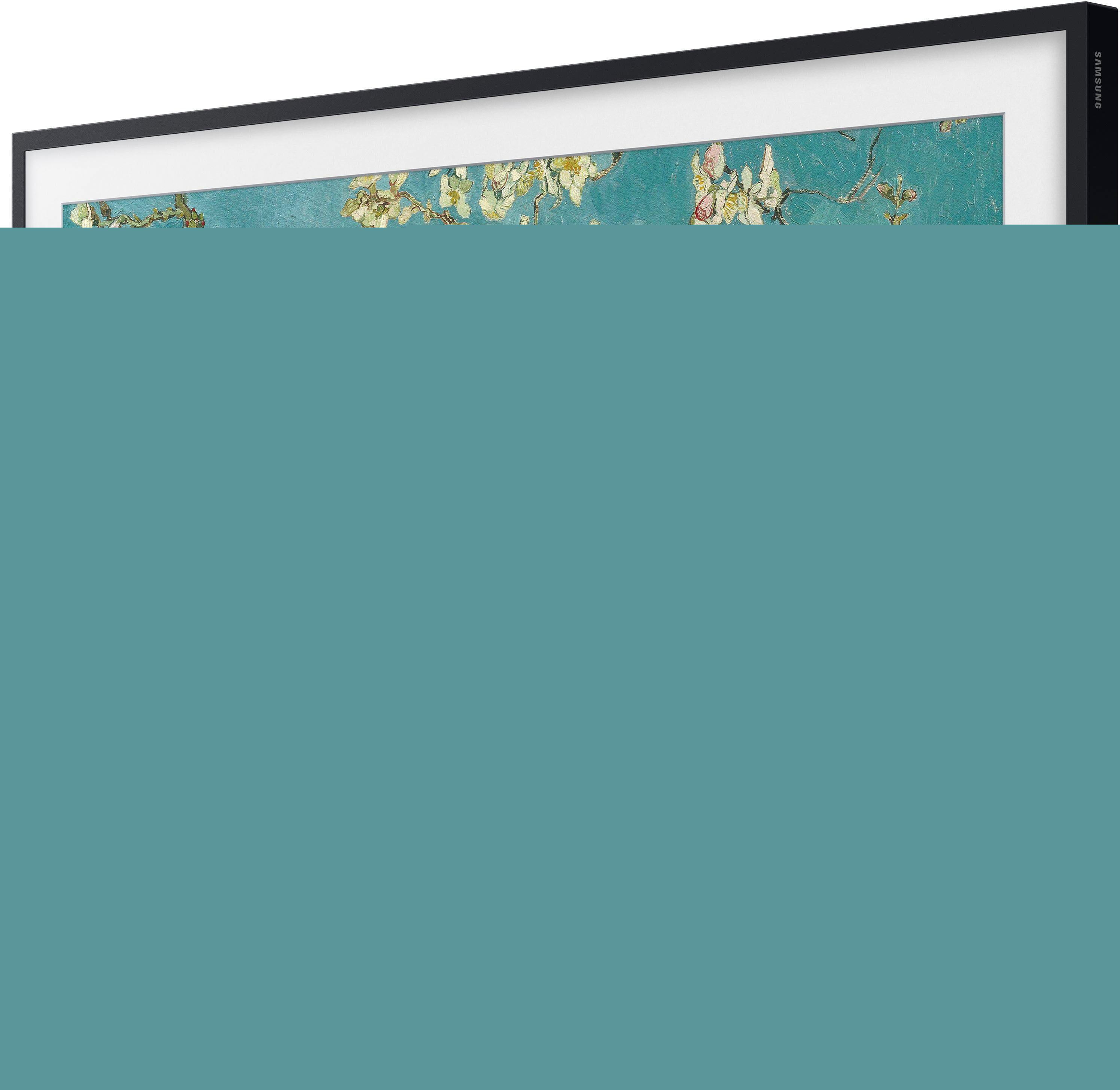 Alt View 15. Samsung - 55" Class The Frame QLED 4K UHD Smart Tizen TV - Charcoal Black.