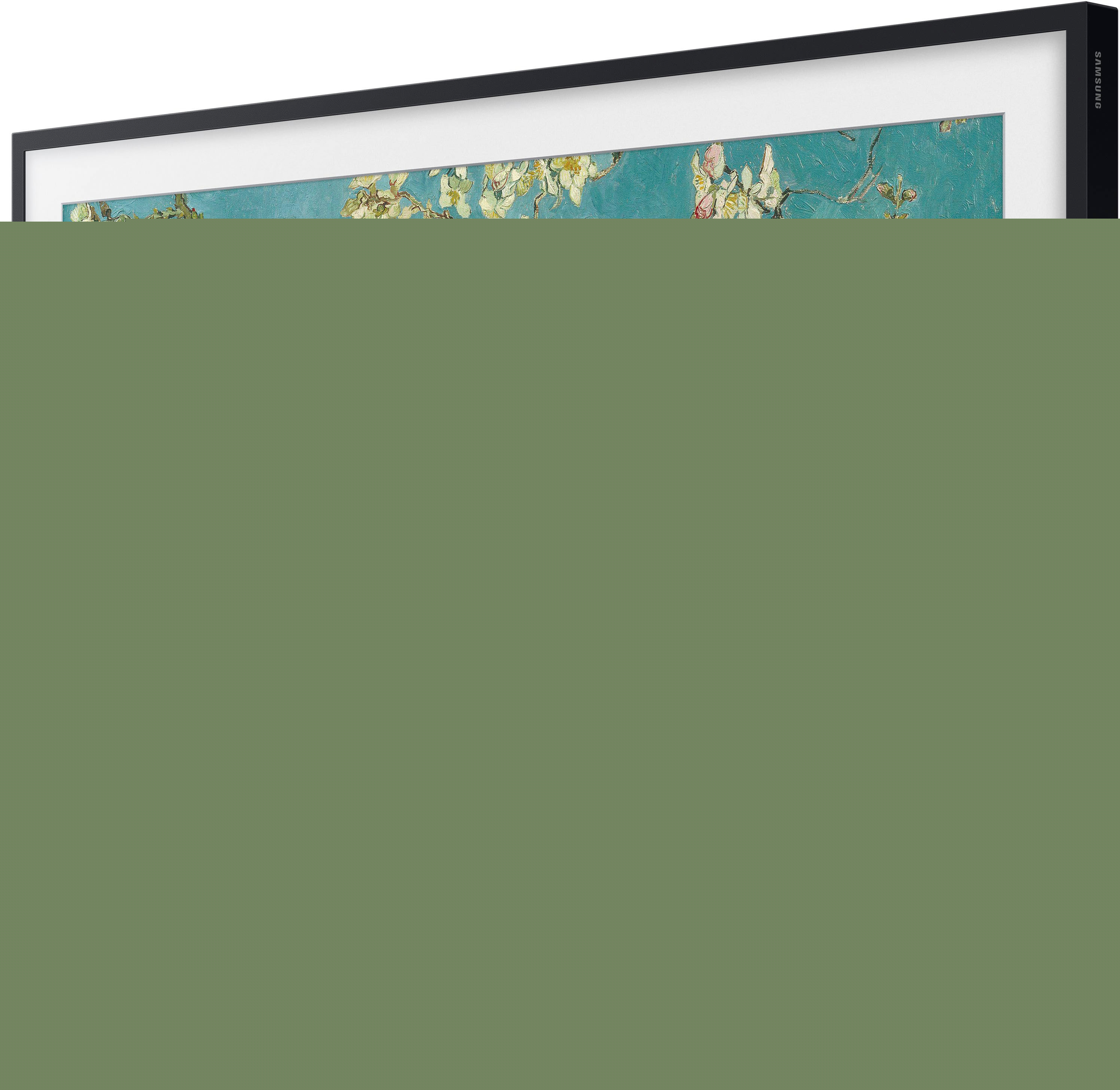 Alt View 15. Samsung - 50" Class The Frame QLED 4K UHD Smart Tizen TV - Charcoal Black.