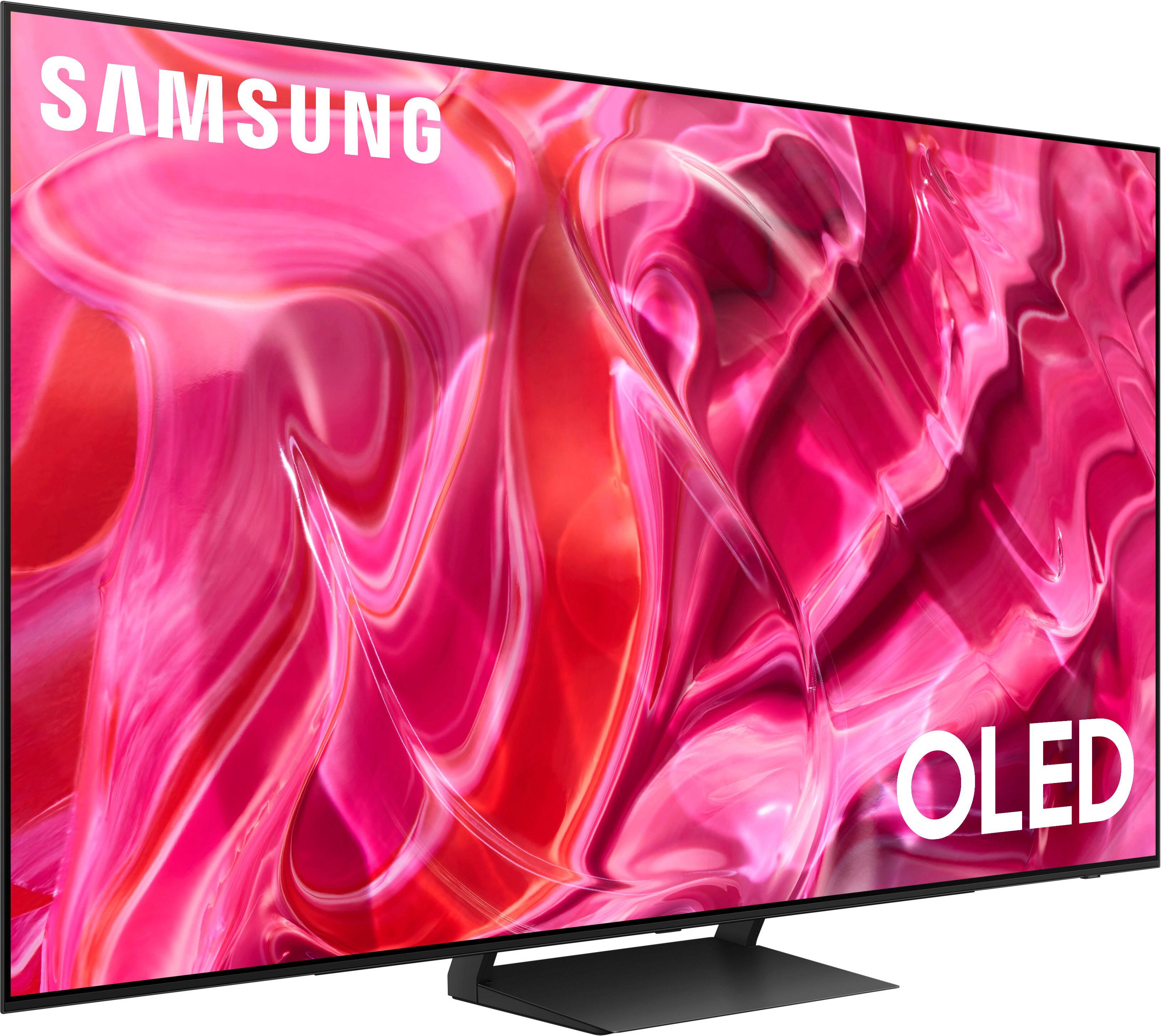 Alt View 11. Samsung - 65" Class S90C OLED 4K UHD Smart Tizen TV - Titan Black.