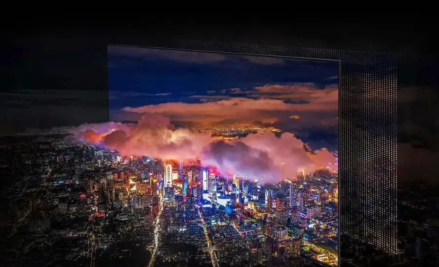 Alt View 18. Samsung - 55" Class S95C OLED 4K UHD Smart Tizen TV - Titan Black.