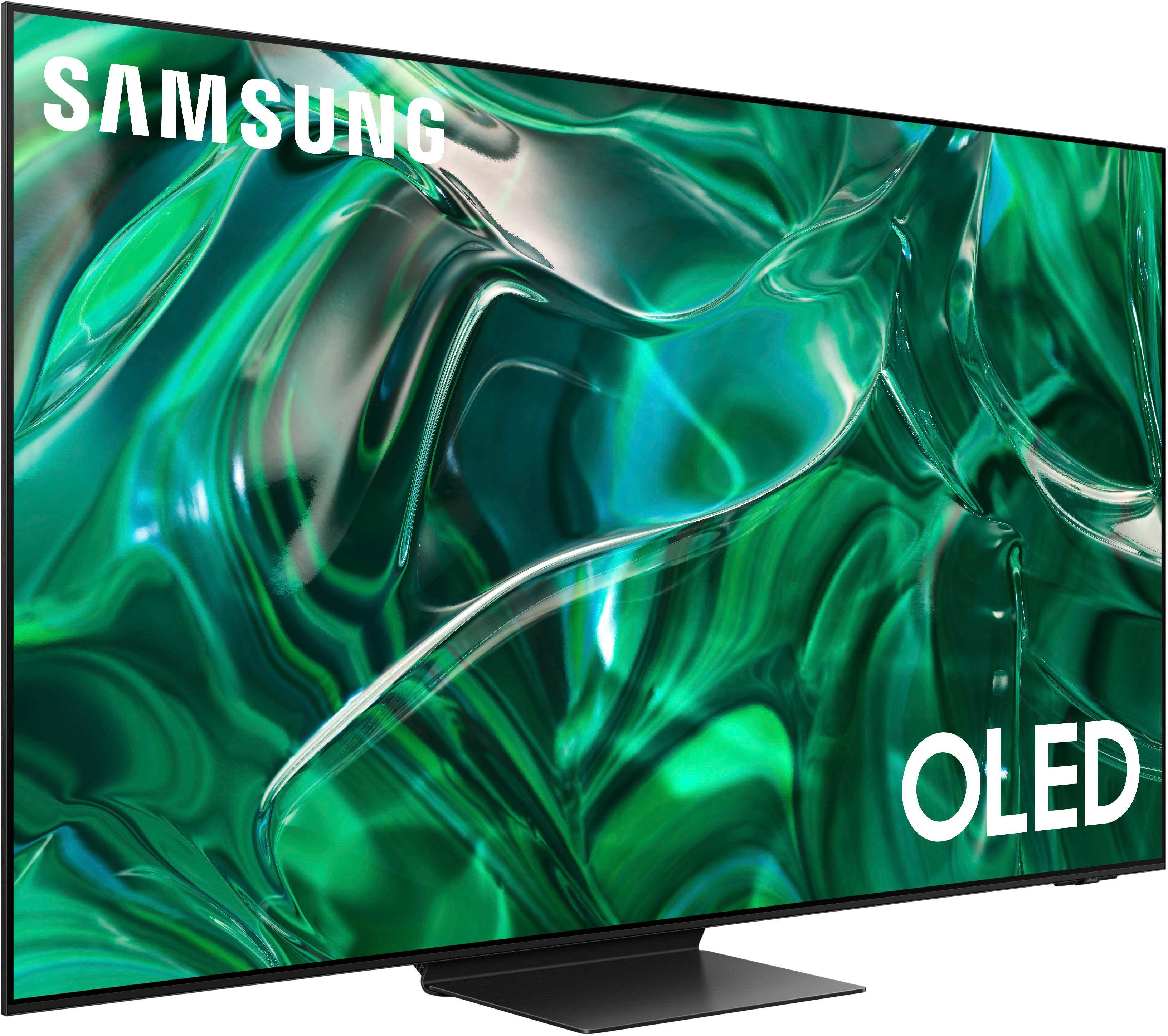 Alt View 11. Samsung - 65" Class S95C OLED 4K UHD Smart Tizen TV - Titan Black.