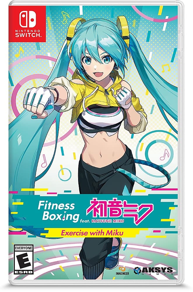 Fitness Boxing feat. HATSUNE MIKU - Nintendo Switch - Front_Zoom