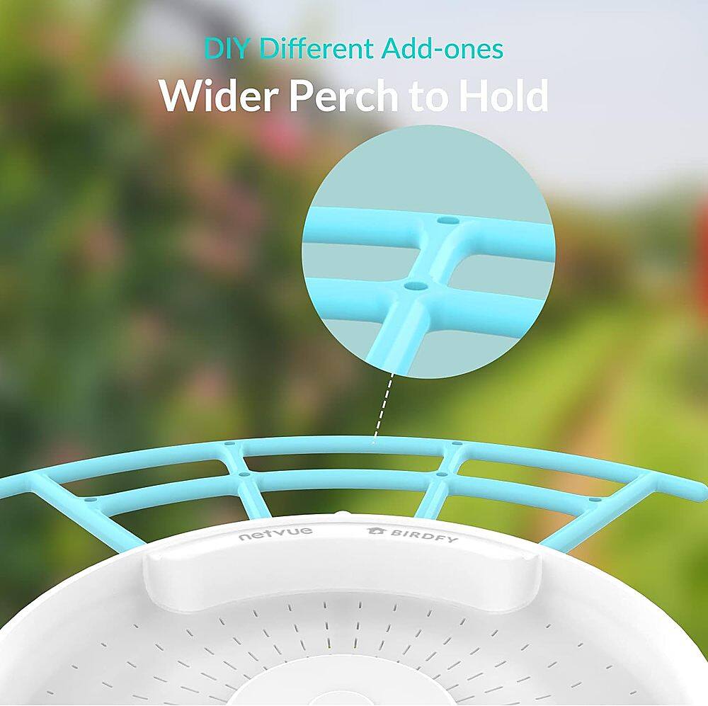 DIY Different Add-ons Wider Perch to Hold netvue D BIRDFY