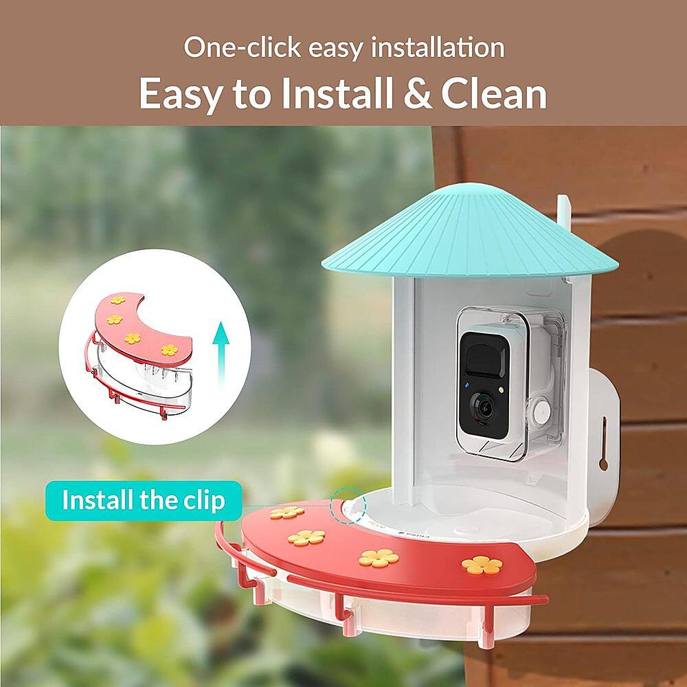 One-click easy installation & easy to clean. Install the clip.