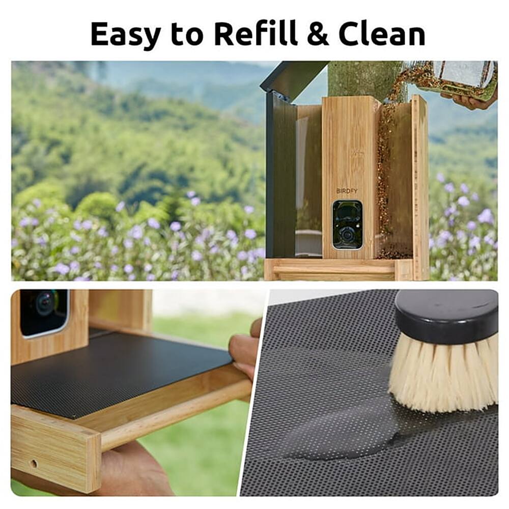 Easy to Refill & Clean Birdfeeder