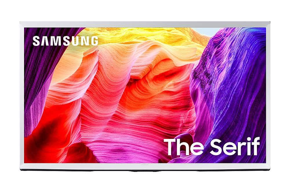 Best Buy Samsung 65” Class LS01D Series The Serif QLED 4K Smart TV