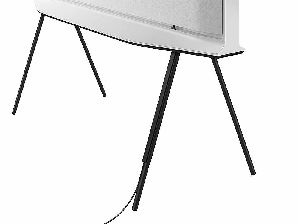 Alt View 16. Samsung - 65” Class LS01D Series The Serif QLED 4K Smart TV - CLOUD WHITE.