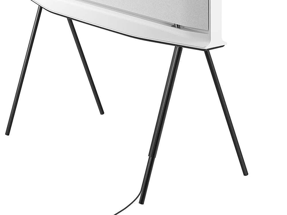 Alt View 17. Samsung - 55” Class LS01D Series The Serif QLED 4K Smart TV - CLOUD WHITE.