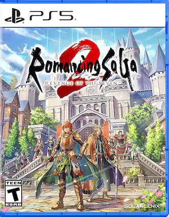 PS5. Romancing Saga 2: Revenge of the Seven. Teen. ESRB. Square Enix. - T (Teen 13+)