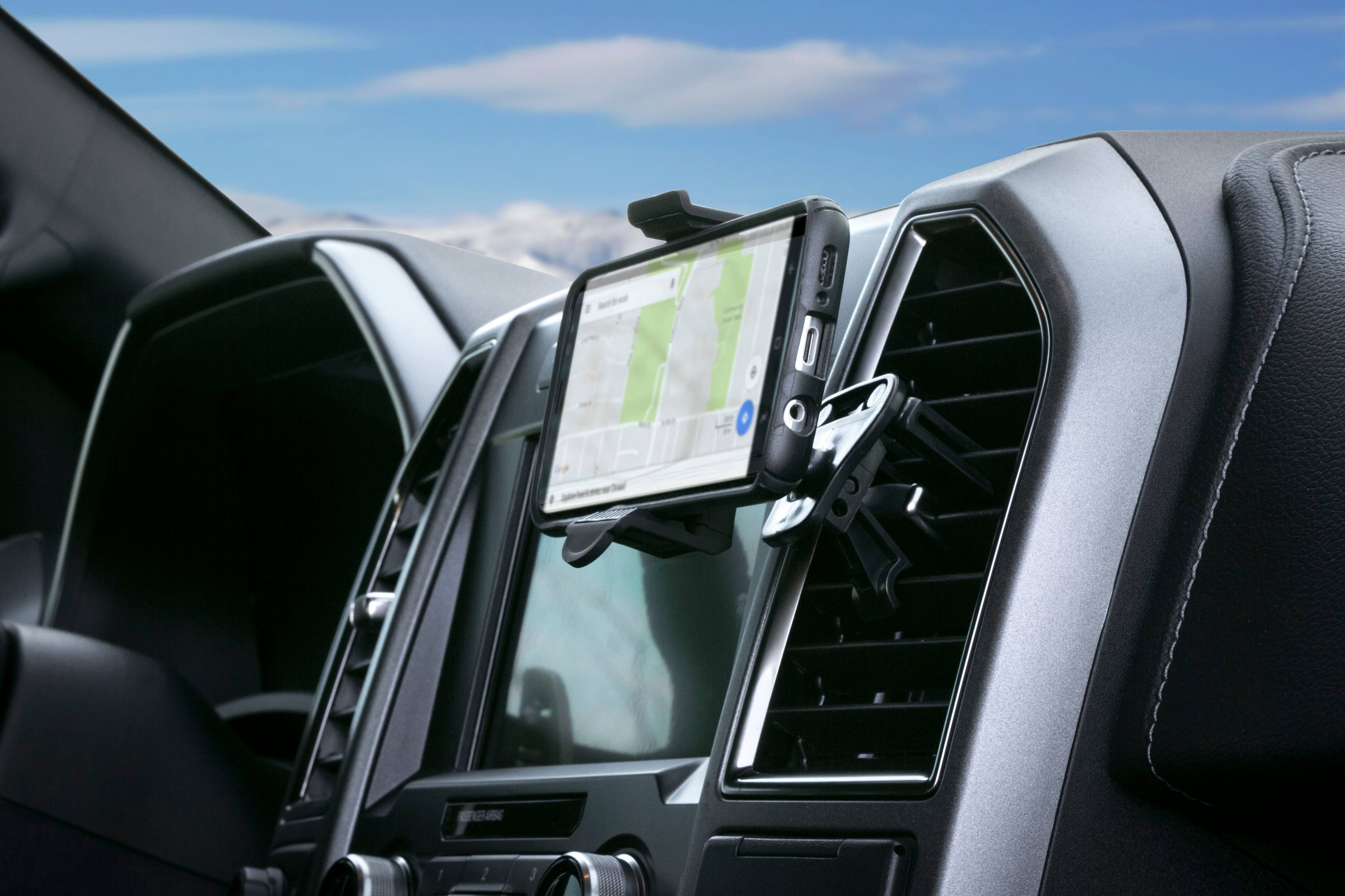 Alt View 11. Scosche - Universal Vent Mount - Black.