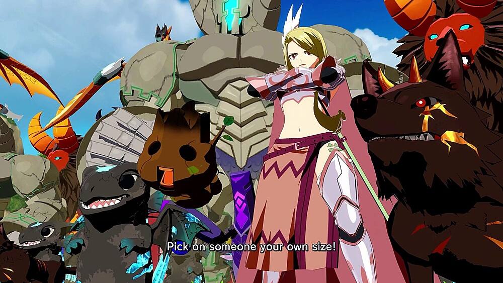 Pick on someone your own size!