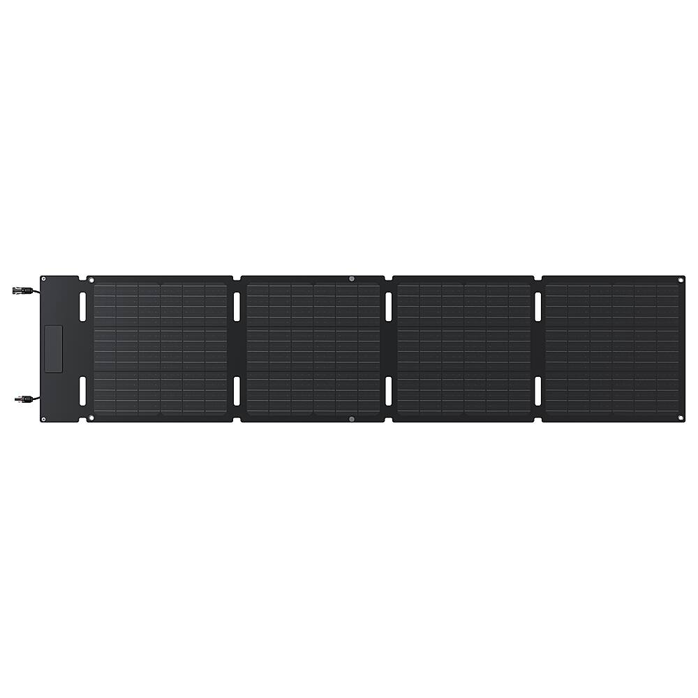 EcoFlow - Foldable 60W Solar Panel - Black