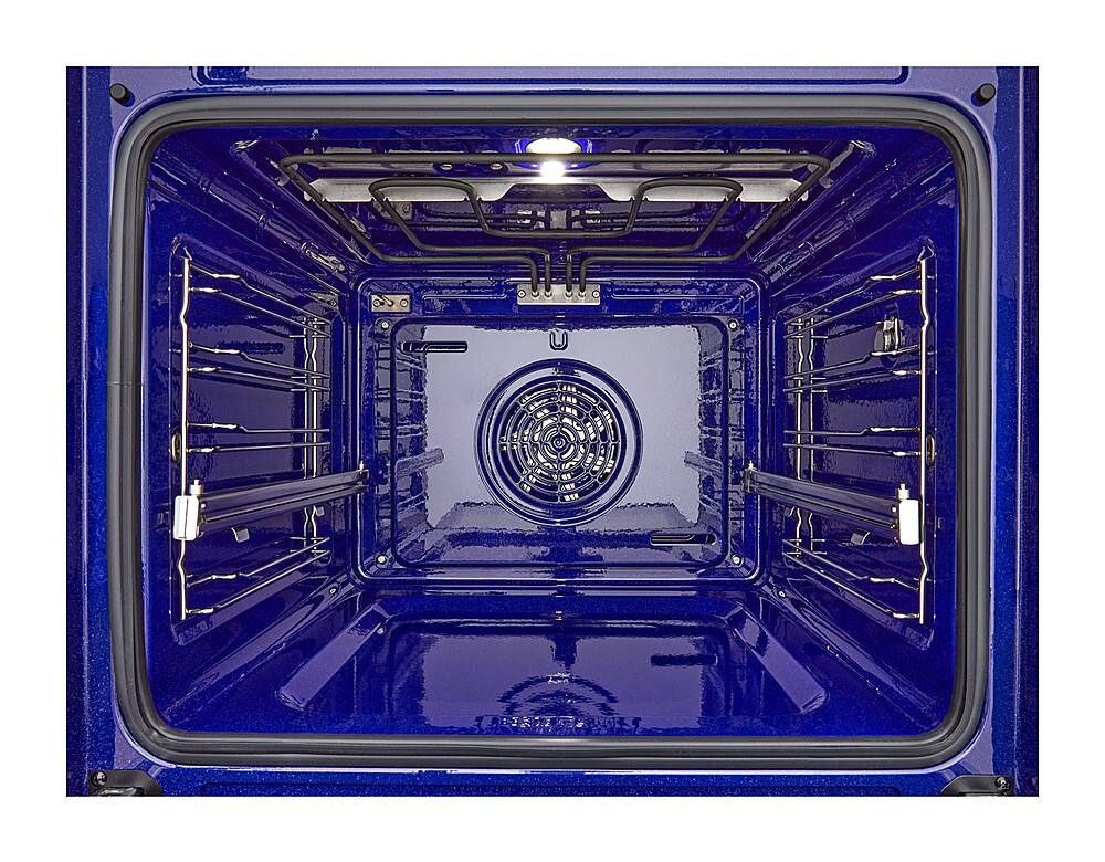 Alt View 21. LG - 24" Built-In Smart Single Electric True Convection Wall Oven with Steam Sous Vide - Matte Black.