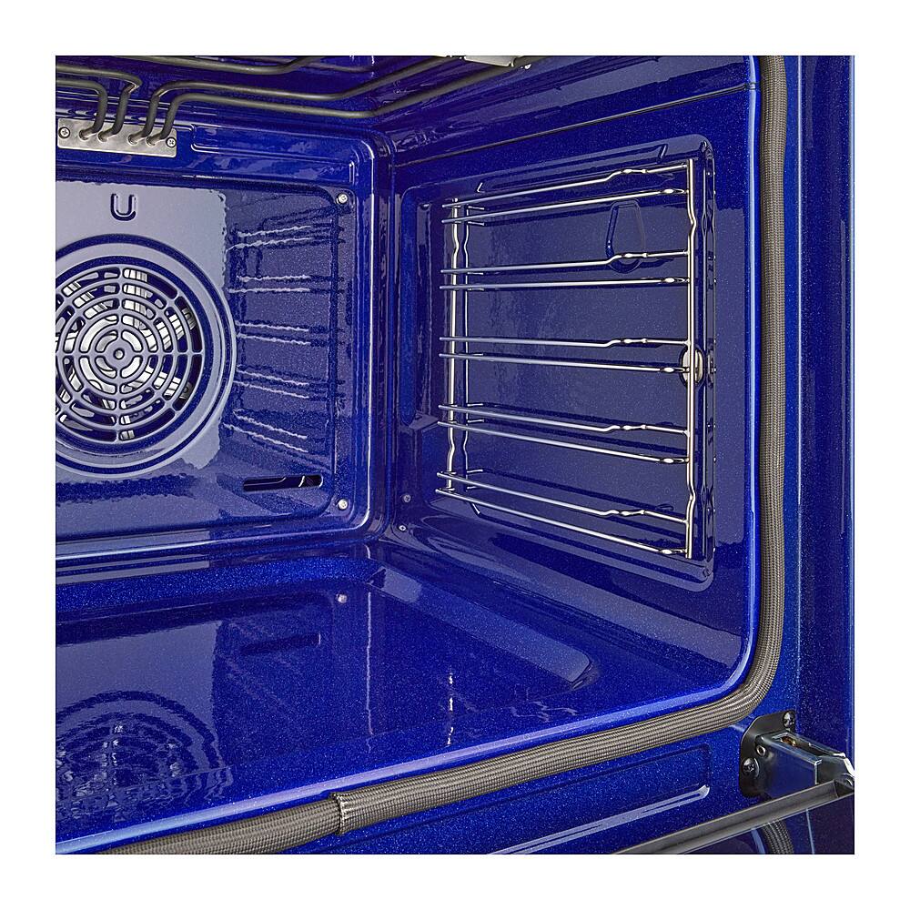 Alt View 18. LG - 24" Built-In Smart Single Electric True Convection Wall Oven with Air Fry - Black.