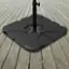 Alt View 15. Pure Garden - Pure Garden Umbrella Base for Cantilever Umbrellas - Black.