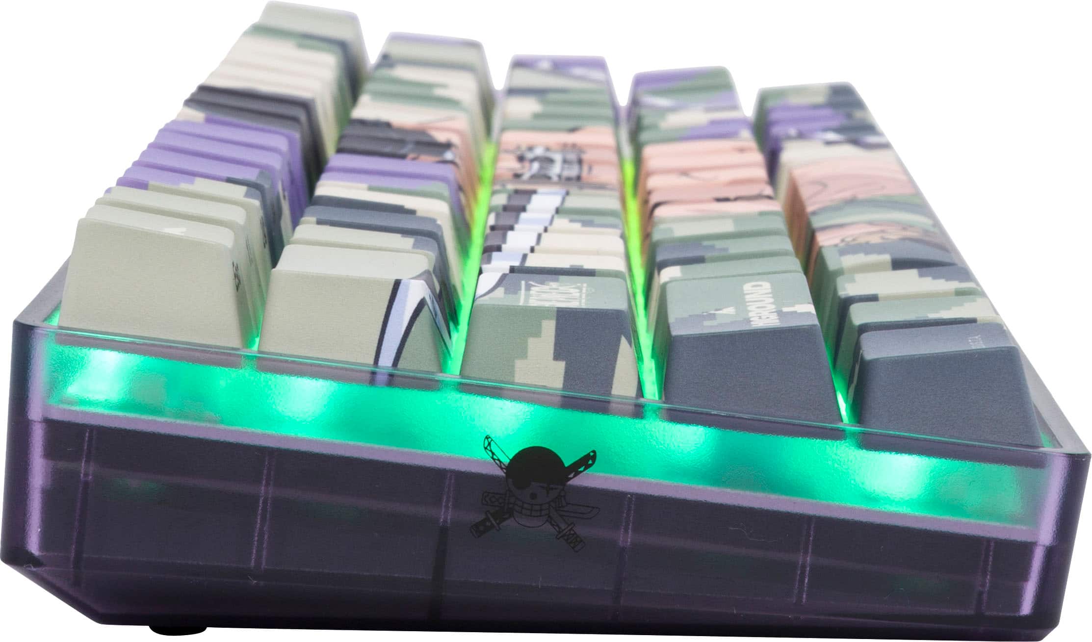 Alt View 12. Higround - Performance 65 Zoro 65% Wired Hall-Effect Linear Dynamic Actuation Switch Gaming Keyboard With Rapid Trigger - Green.