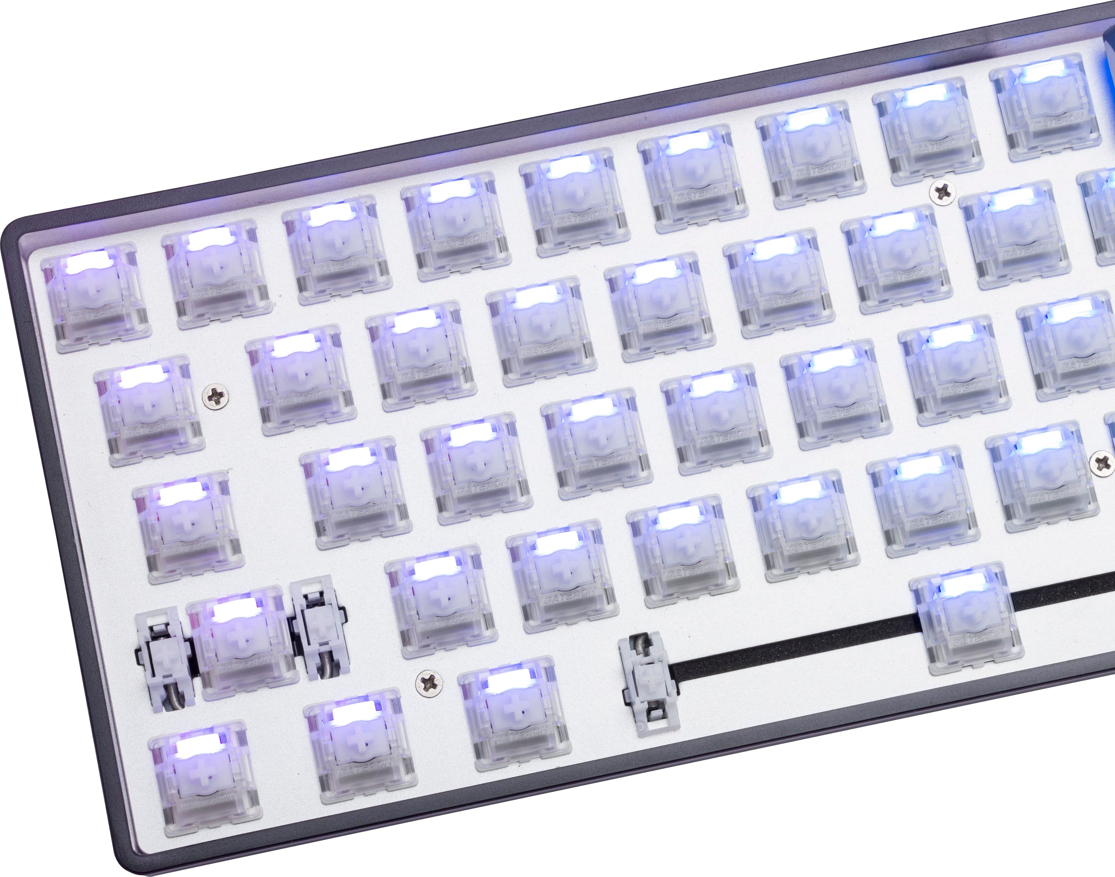 Alt View 14. Higround - Performance 65 Zoro 65% Wired Hall-Effect Linear Dynamic Actuation Switch Gaming Keyboard With Rapid Trigger - Green.