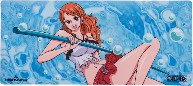 Front. Higround - Nami Mouse Pad XL - Blue.